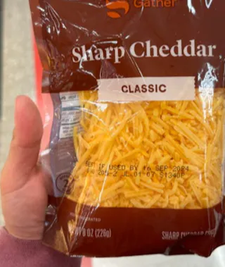Shredded Cheese Straight From the Bag