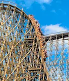 Wooden Roller Coaster