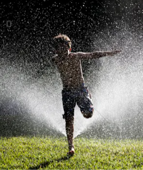 Run Through Sprinkler