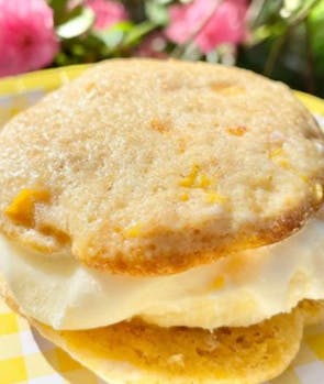 Georgia Peach Ice Cream Sandwich