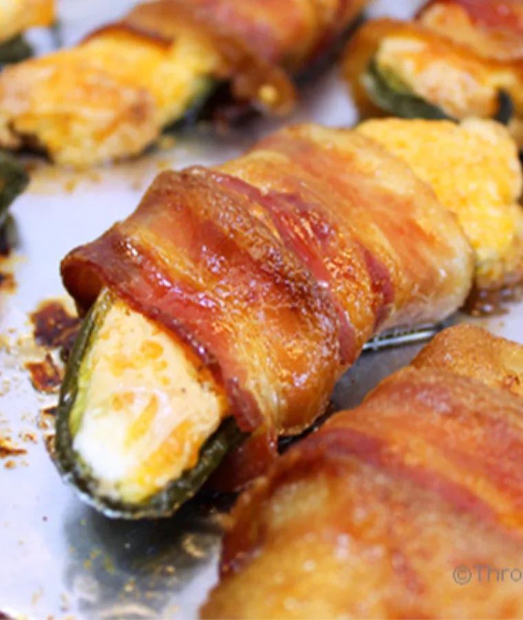 Bacon-Wrapped Jalapeño Poppers