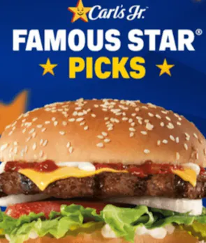 Carl’s Jr. Famous Star with Cheese