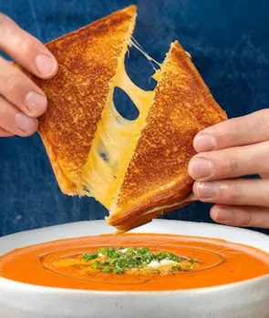 Grilled Cheese & Tomato Soup