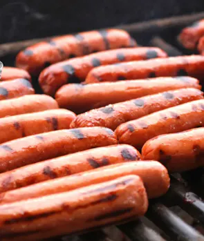Grilled Hot Dogs