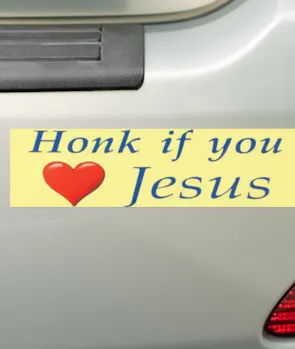 Honk If You Love Jesus