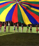 Multi-Colored Parachute