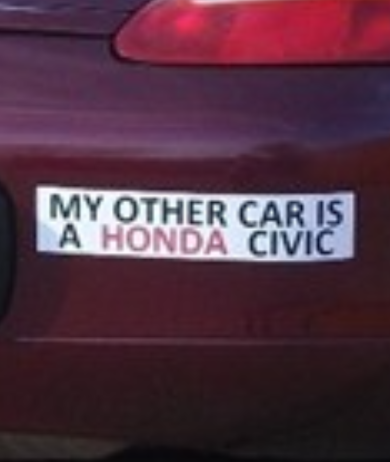 My Other Car Is a ___