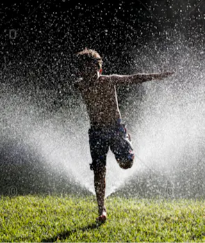 Run Through Sprinkler