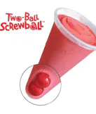 Screwball (Cherry Cone with Gum Ball)