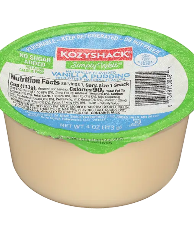 Vanilla Pudding Cup