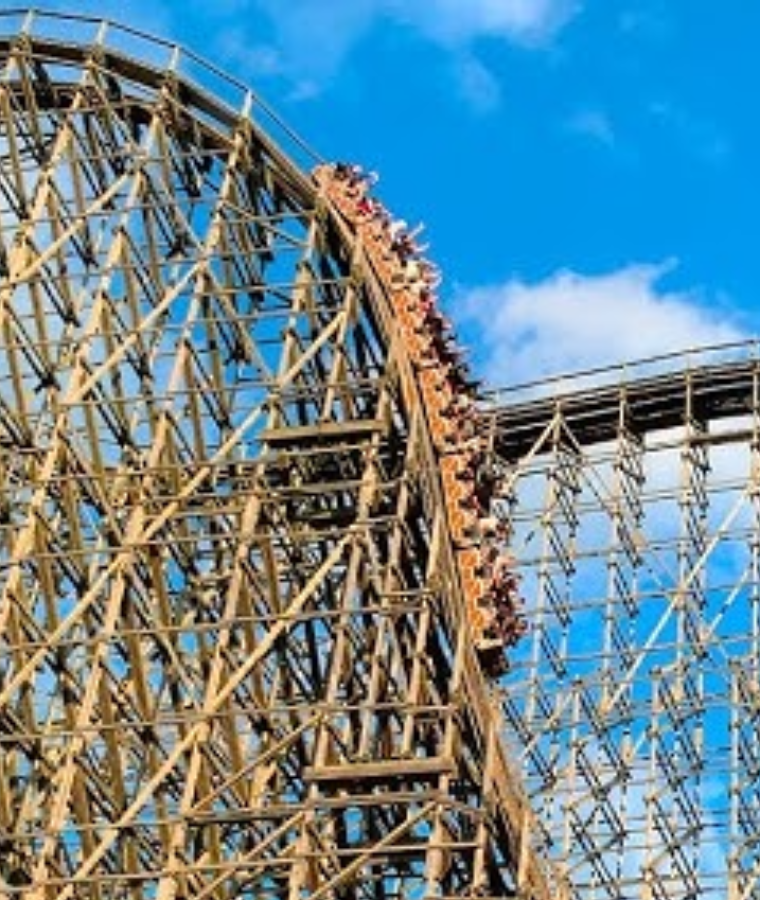 Wooden Roller Coaster