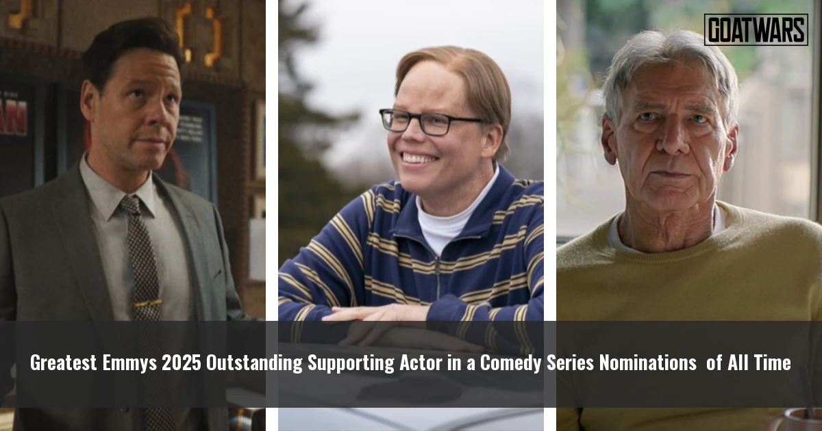 Emmys 2025 Outstanding Supporting Actor in a Comedy Series Nominations 