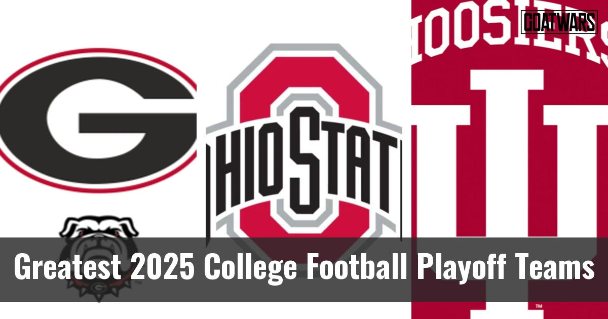2025 College Football Playoff Teams