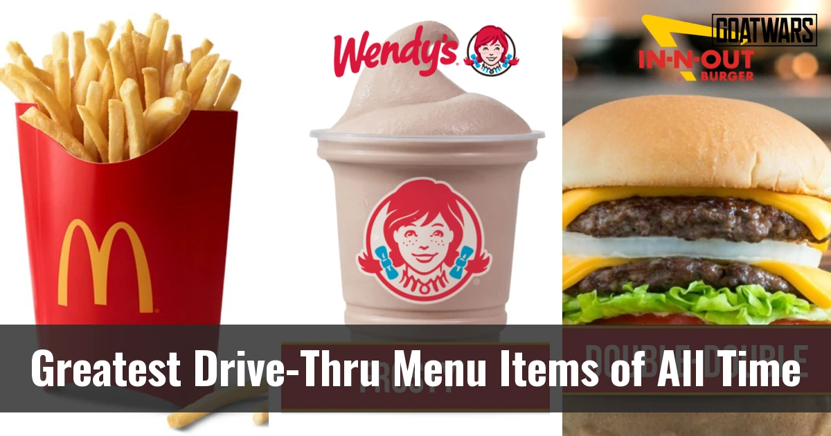 Drive-Thru Menu Items