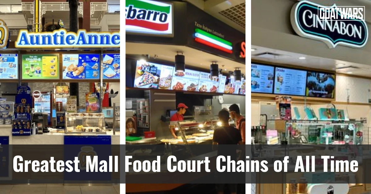 Mall Food Court Chains