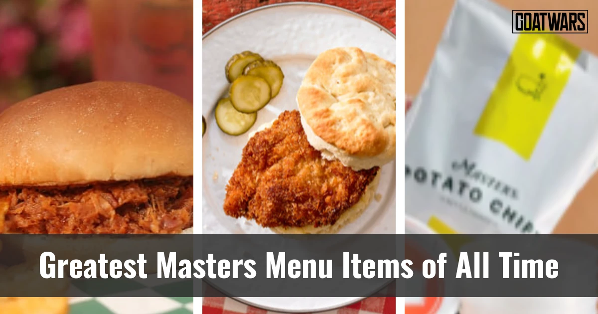 Masters Menu Items