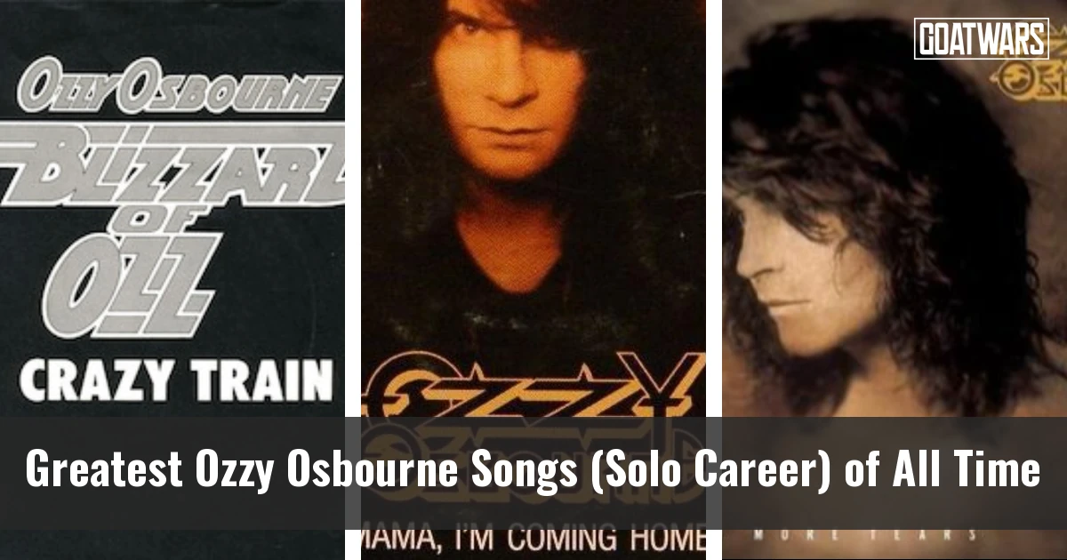 Ozzy Osbourne Songs (Solo Career)