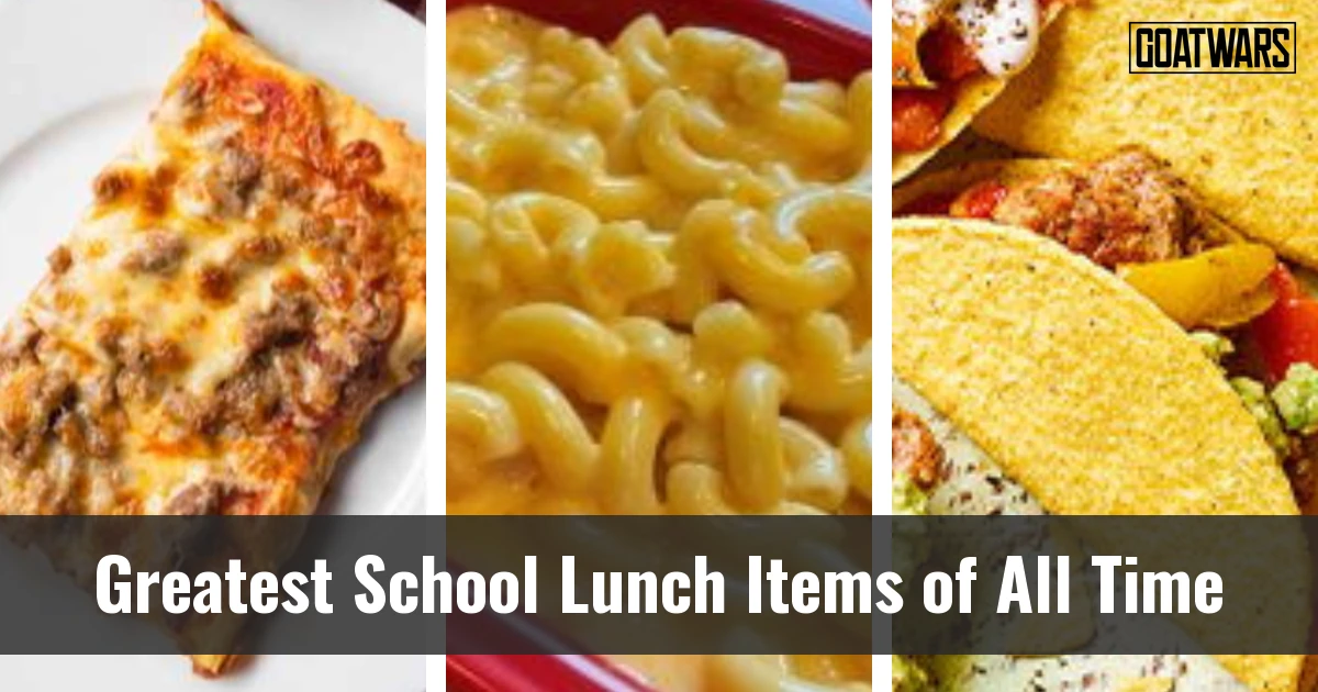 School Lunch Items